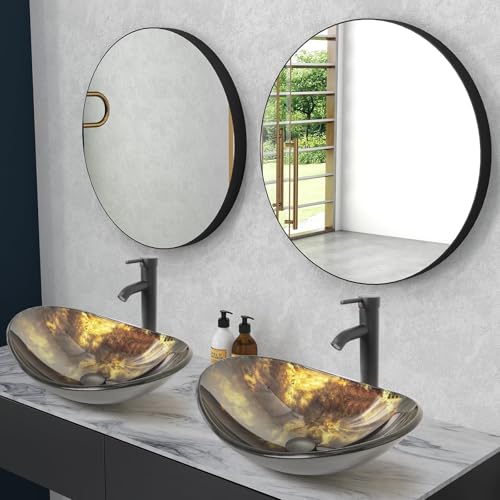 Gold Marble | Countertop Wash Basin