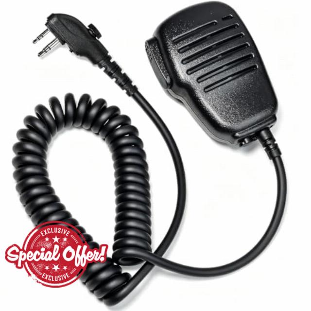 HYS Radio Speaker Microphone Compatible for Hytera PD505 TC-610                                                          Handheld Microphone with PTT button for HYT HYT210 PD405 TC-620 TC-446S TC-508 Walkie Talkie