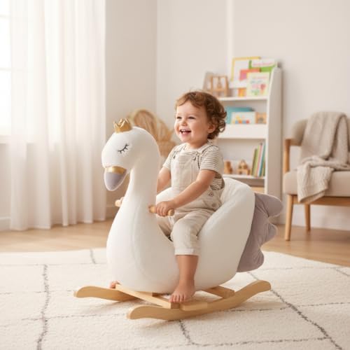 Large Swan Rocking Chai