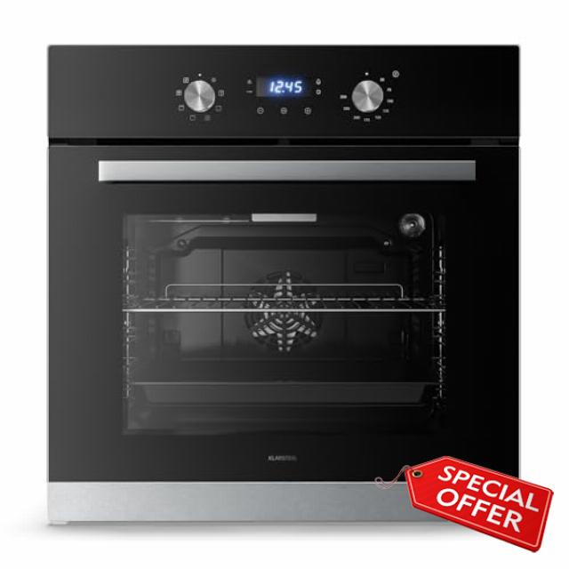 Klarstein Verosteel Built-In Oven 60 cm – 67 L Electric Oven