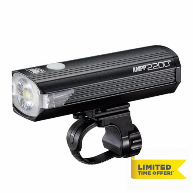 CatEye AMPP Super Bright LED Bicycle Front Lights - OptiCube Technology