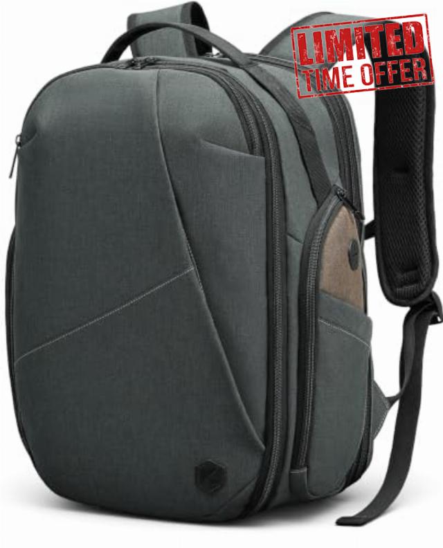 VANKEV Expandable Travel Laptop Backpack Underseat Cabin Bag For EasyJet                                                          30L-38L