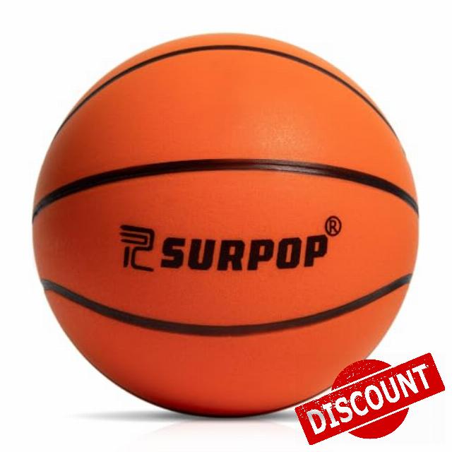 Surpop Weighted Silent Basketball Size 7 – Quiet Indoor Foam Basketball
