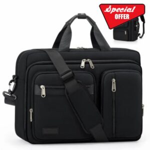 RAINSMORE 15.6 Inch Laptop Bag for Men