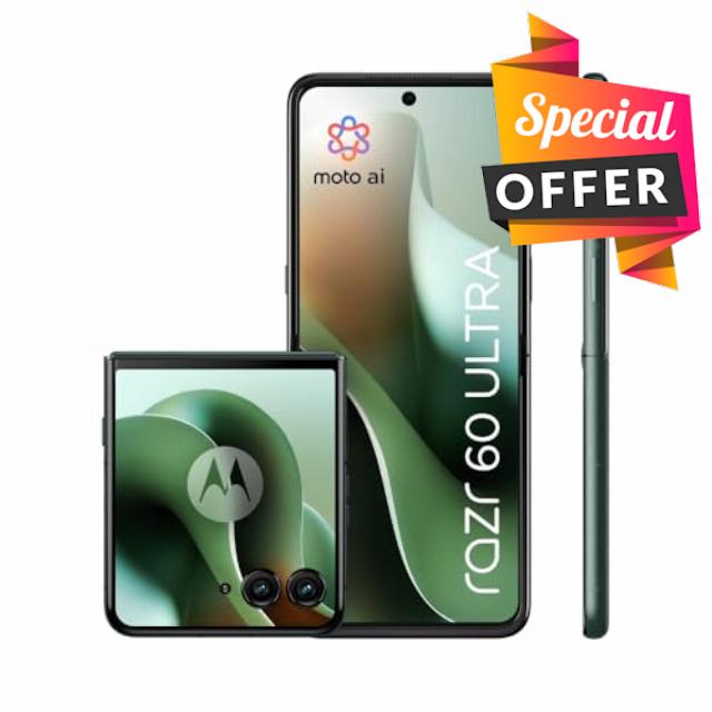 Motorola Razr 60 Ultra Smartphone 5G SIM Free 512GB Green PB8R0000GB