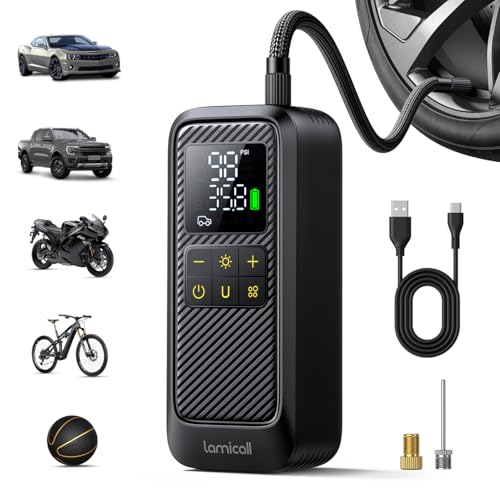 150PSI Electric Tyre Pump with Auto Shutoff for Car