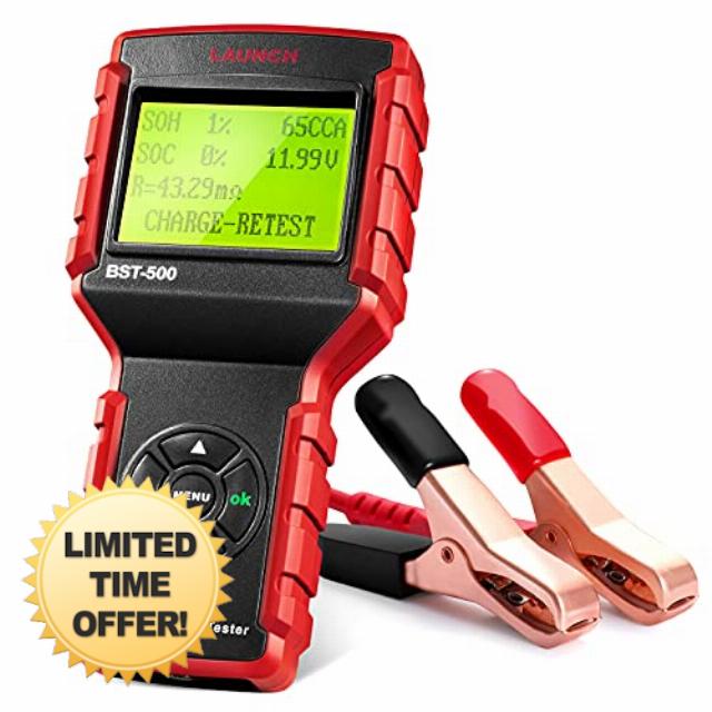 LUANCH BST-500 Car Battery Tester 6V 12V 24V Battery Load Tester