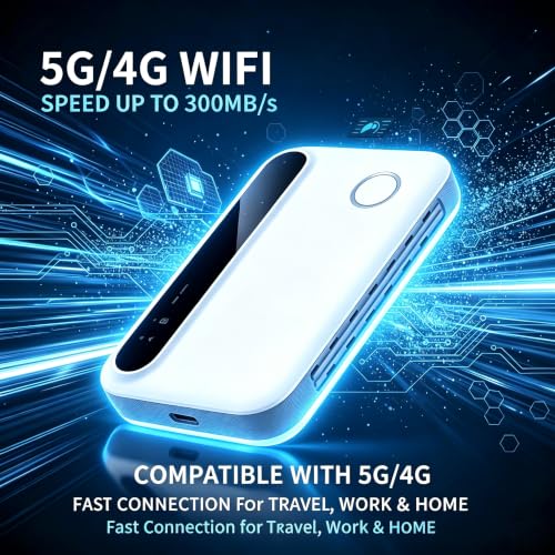 Pocket Travel Mobile WiFi Router Broadband Supports 32 Devices