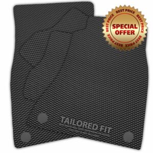 Rubber Car Mats for MG ZS Hybrid (2024 -) Exclusive Diamond Rubber with No Ribbed Trim [2926]