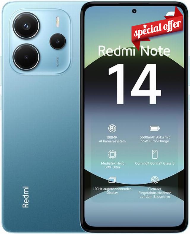 XIAOMI Redmi Note 14 4G Smartphone