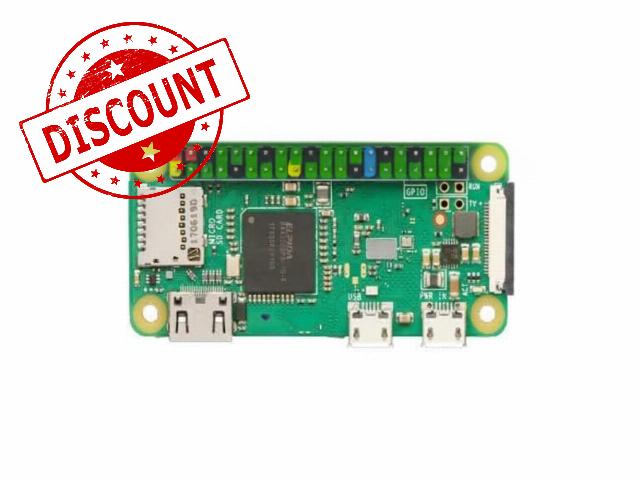 Pi Zero WH (with Headers) Color-Coded