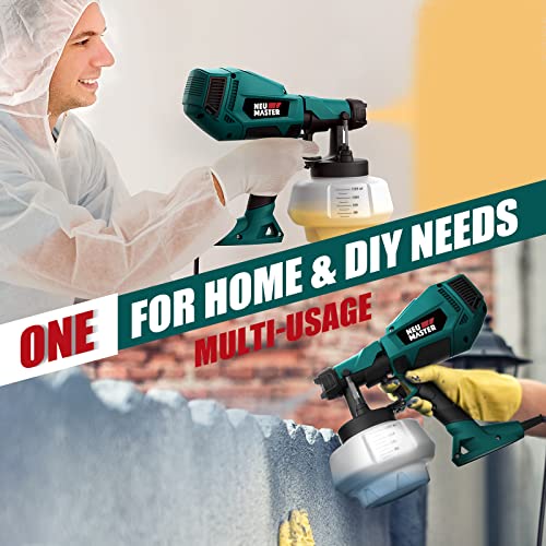 1200ML/4 Nozzles/3 Patterns for Home Interior and Exterior