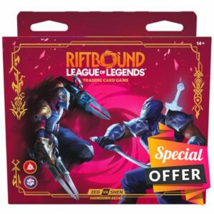 Riftbound: League of Legends TCG Vendetta - Showdown Deck: Zed vs Shen - 2 Ready-to-Play Characters