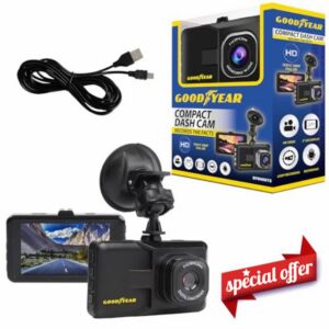 Goodyear Unisex Compact Dash Cam