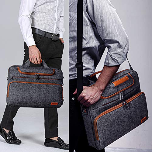 Waterproof Business Briefcase Messenger Shoulder Bag for Lenovo LG Acer HP Dell MSI Alienware