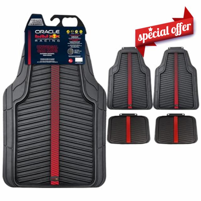 Red Bull Racing Heavy Duty Car Mats – 4pc Set