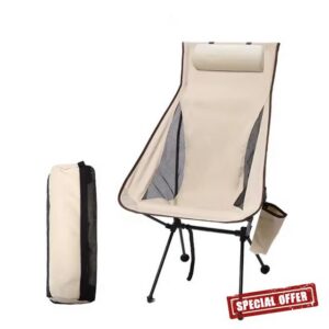 Ziposeat Compact Camping Chair (White)