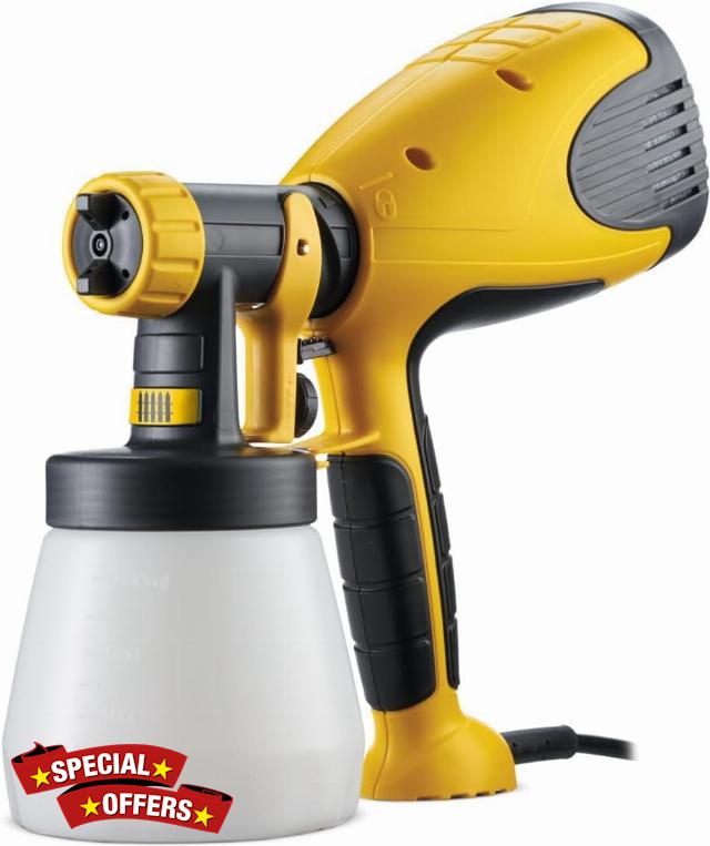 WAGNER Wood&Metal Paint Sprayer W 100 for varnishes and glazes - Interior and Exterior Usage