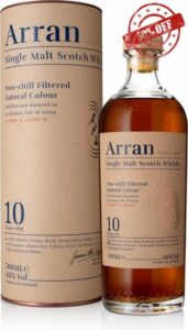 Arran 10 Year Old Single Malt Whisky 70cl