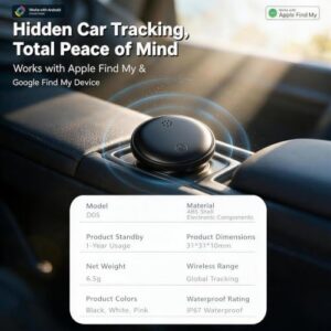 Magnetic Car GPS Tracker No Monthly Fee
