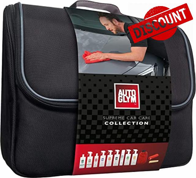 Autoglym Supreme Car Care Collection 12-Piece Car Cleaning Kit | Premium Car Wash
