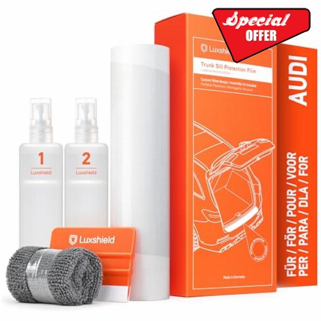 Luxshield Car Bumper Protector Set for Audi A6 Avant C9 4L I 2025-2026 - Rear Bumper Guards for Cars