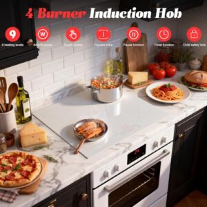 Plug in Electric Hob 4 Burners | Timer