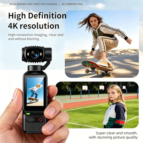 for Vlogging Travel Outdoor Sports (Pink