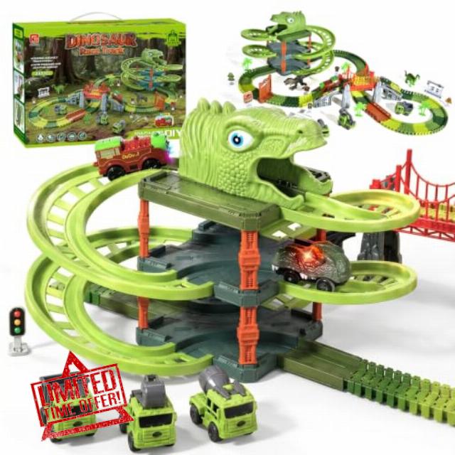 Dinosaur Race Track Toys
