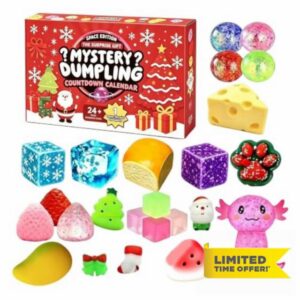 2026 Christmas Calendar Advent 24-Day 2026 Christmas Countdown Calendar | Kids Relief Fidget Sensory Toys for Kids Adults Family Friend Holiday Birthday Party Favors