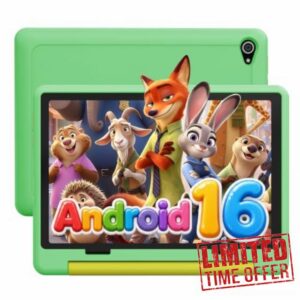Android 16 Kids Tablet 10 Inch