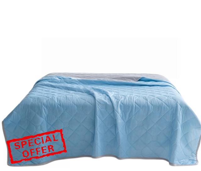 Somnakool Cooling Blanket (Light Blue)