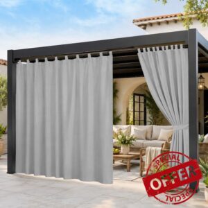 100″x 80″ Extra Wide Outdoor Curtain Waterproof