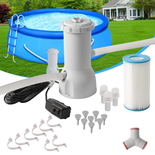 above ground pool filtration pump for pools