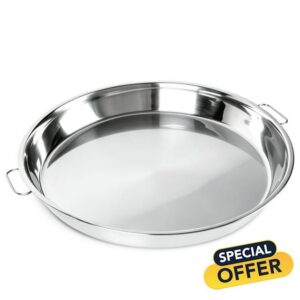 18" Drip Pan for Big Green Egg XLarge Accessories BGE XL Replacement Parts | Stainless Steel
