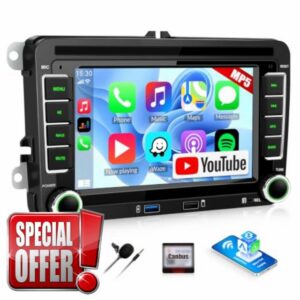 Car Stereo for Volkswagen VW Tiguan 2008-2014 with Wireless CarPlay Android Auto