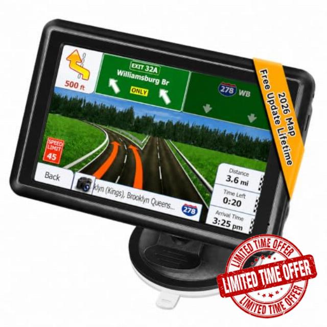 5 Inch Sat Nav for Car & Truck