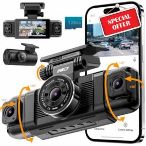 IIWEY N5 4 Channel Dash Cam 360° View