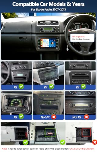 7 inch HD Touchscreen Bluetooth Car Radio Head Unit with AM/FM/RDS Radio