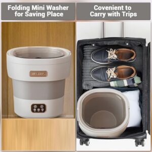 12L Mini Foldable Washer for Underwear