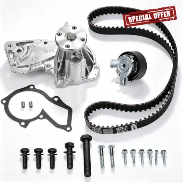 Timing Belt + Water Pump Kit Fits for Ford Fiesta VI V VI 1.25 1.4 1.6 Petrol Engine 2005-Prese