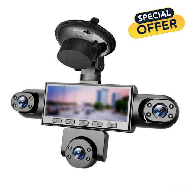 4K Ultra HD for DASH Cam 360° Panoramic View