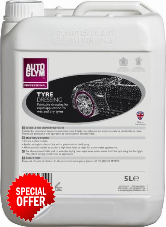 Autoglym New Tyre Dressing Solvent free tyre dressing free Autogly...