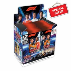 Topps Formula 1 2026 Turbo Attax - Full Box | Contains 24 packets - 12 cards per packet with 4 shiny's per pack!