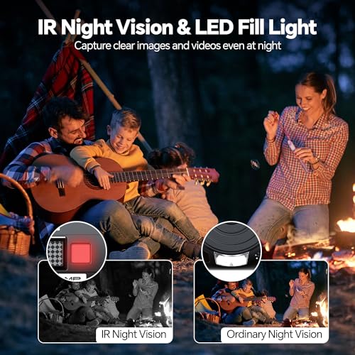 16X Digital Zoom WiFi Cam corder with 2 Batteries
