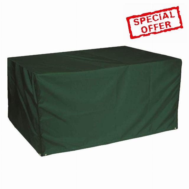 Bosmere PVC Backed Polyester - 8 Seater Rectangular Table Cove