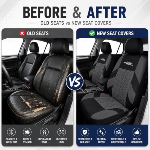 Seat Protectors Charcoal.