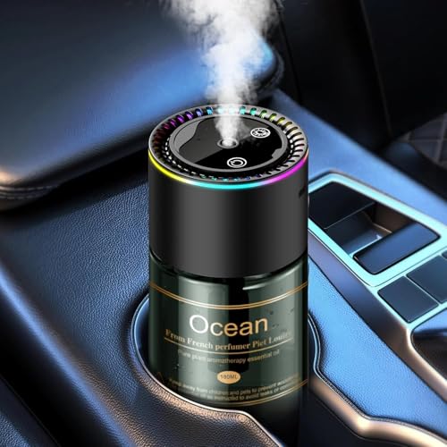 270-Day Long-Lasting Essential Oil Diffuser for Car with Auto On/Off Sensor