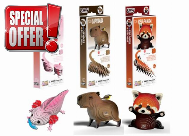 EUGY Cute Trio Pack – Capybara