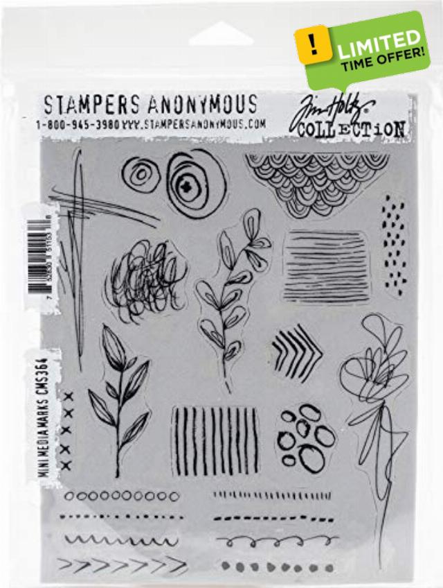 Cling RBBR Stamp Set MINI Media